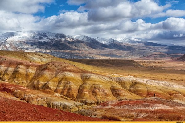 В долину реки Кызыл-чин. Марсианские пейзажи