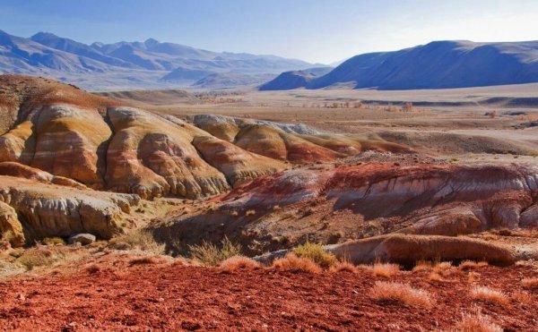 Марсианская Долина реки Кызыл-чин