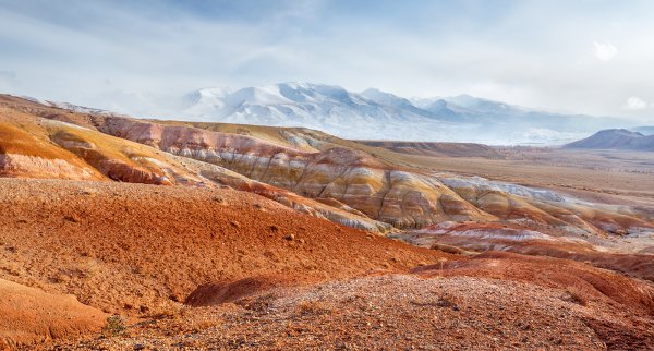 Марсианская Долина реки Кызыл-чин