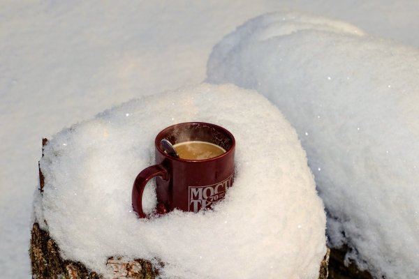 Кофе на снегу