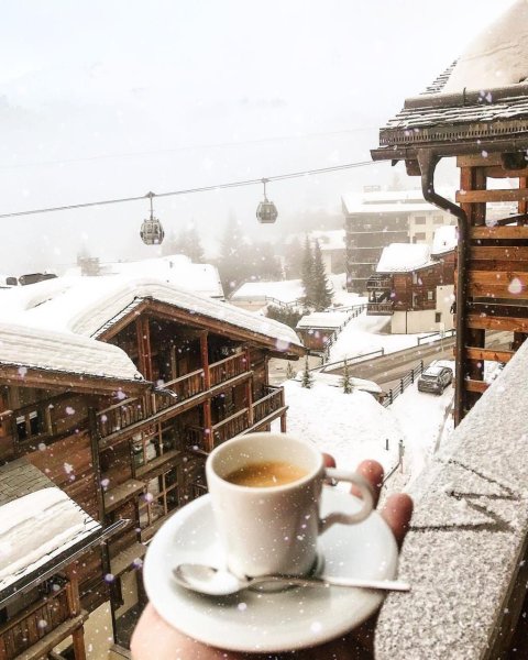 Зимнее кафе