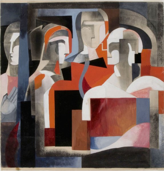 Александра Экстер мост Севр