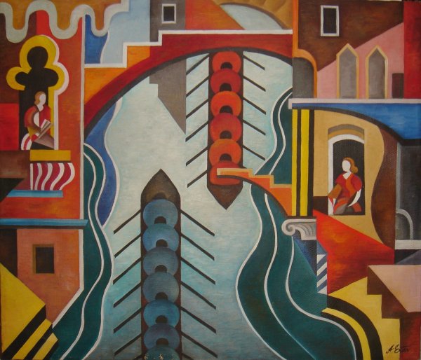 Александра Экстер автопортрет