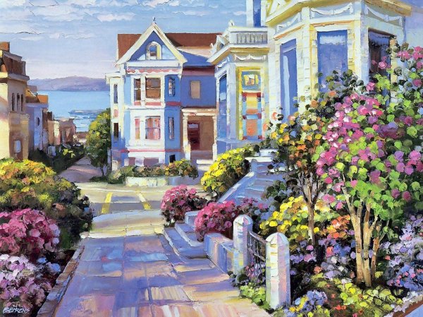 Говард Беренс живопись