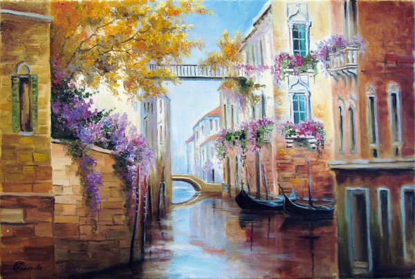 Светлана Грохотова картины Венеция