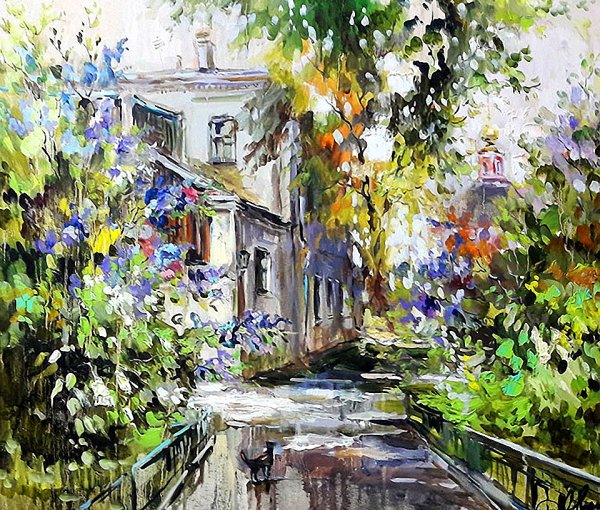 Художник Анна Чарина пейзажи