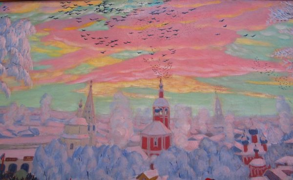 Кустодиев Масленица 1916