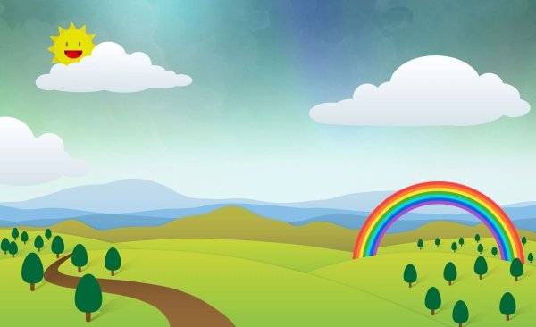 Фоны детские аппликация