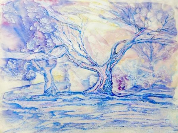 Картины художника художник bai Haoran