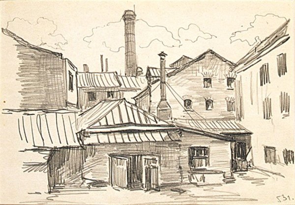 Зарисовки городского пейзажа