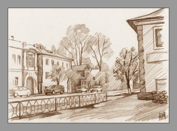 Зарисовки старого города