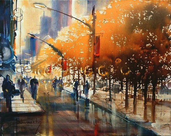 Художник Роланд Палмаэртс