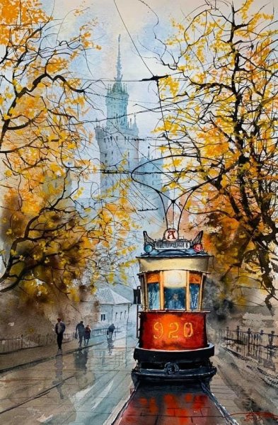 Игорь дубовой акварелист