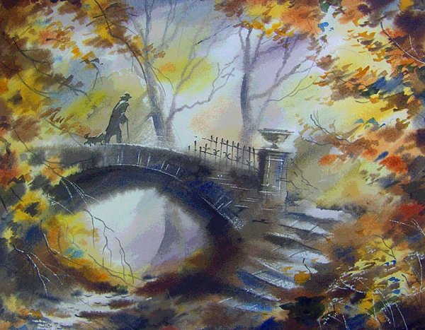 Виктор Зелик акварель