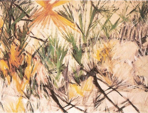 Михаил Ларионов Лучистый пейзаж