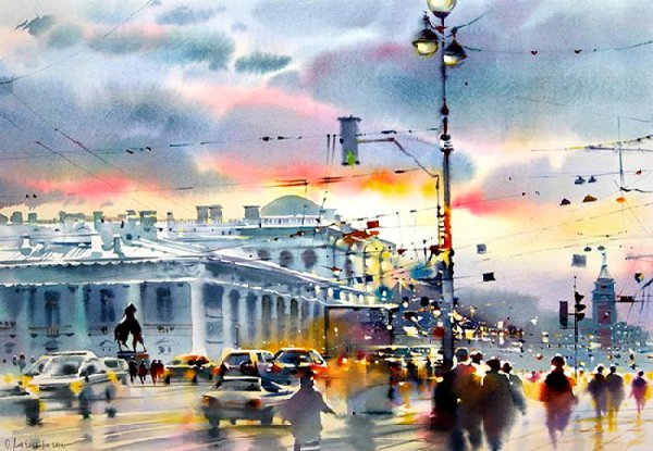 Тайваньский художник Lin Ching che