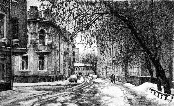 Виктор Мясников Москва Графика