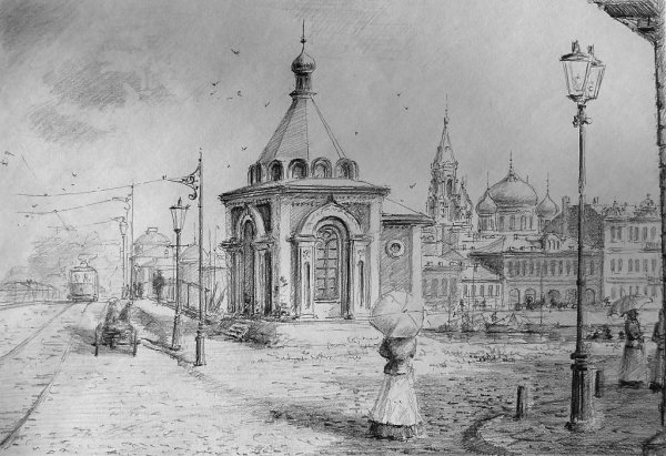 Городские Наброски Астрахань