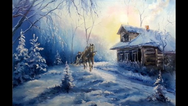 Художник Игорь Медведев картины маслом