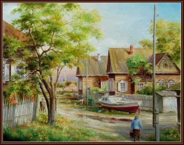 Пейзажи художника Юрия Анискина