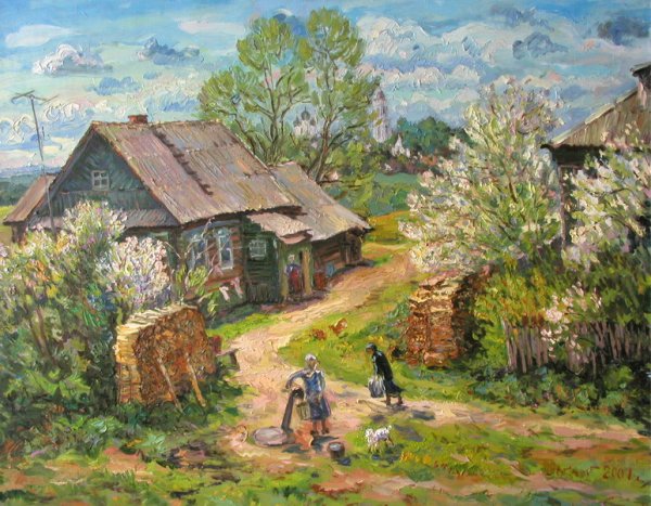 Владимир Жданов домик в сиренях