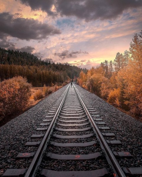 Пейзажи железной дороги