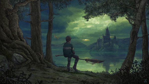 Чёрное озеро из Гарри Поттера