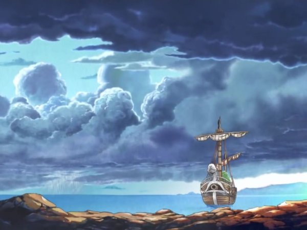 Аниме пейзажи Ван Пис