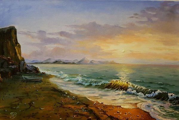 Шишкин морской пейзаж