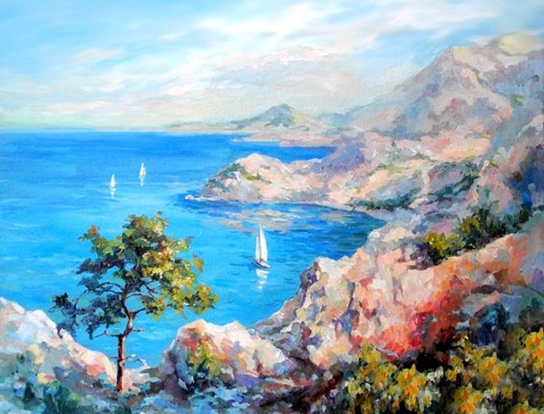 Картина Южный берег Крыма Юлия Апалькова