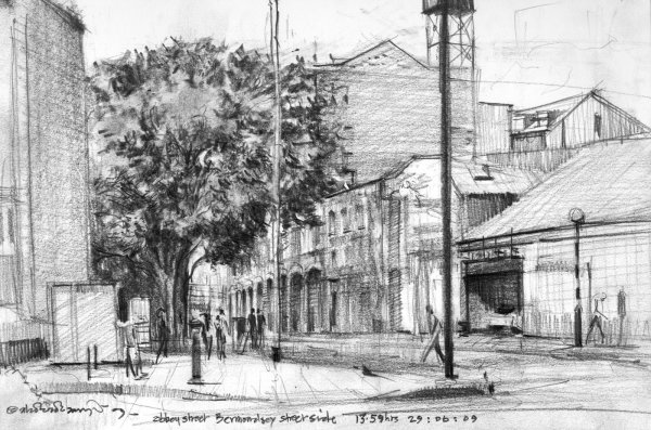 Этюд городского пейзажа Таганрог