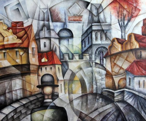 Пикассо городской пейзаж