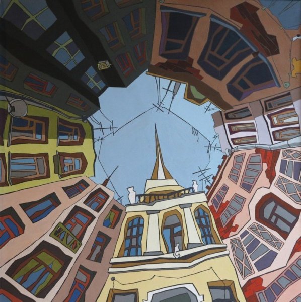 Композиция город