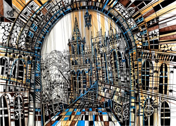 Архитектурный пейзаж Сусаренко Мария