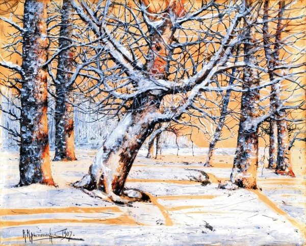 Константин Яковлевич Крыжицкий дубы