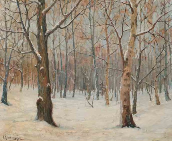 Константин Яковлевич Крыжицкий 1858 1911 русский живописец-пейзажист