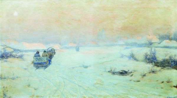 Крыжицкий к.я. лес зимой