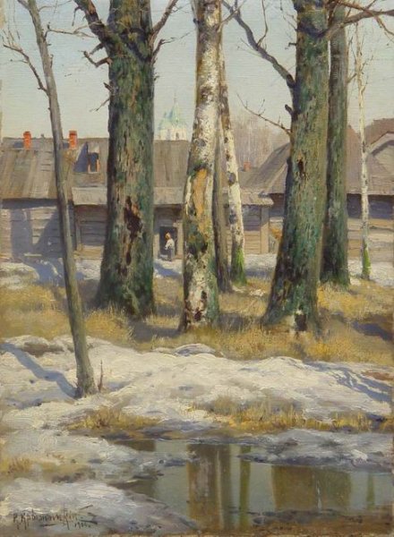 Константин Крыжицкий ранняя Весна