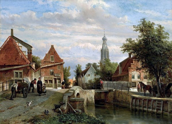 Cornelis Springer картины