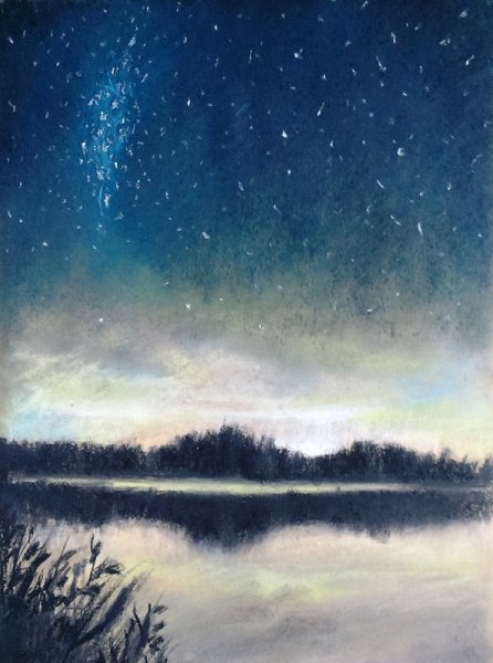 Ночь пастелью