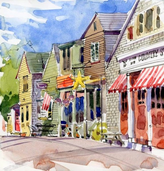 Архитектурные зарисовки