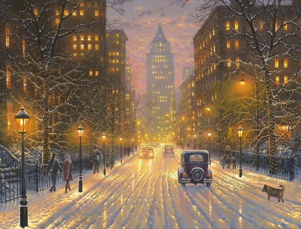 Игорь Разживин Московский снежок