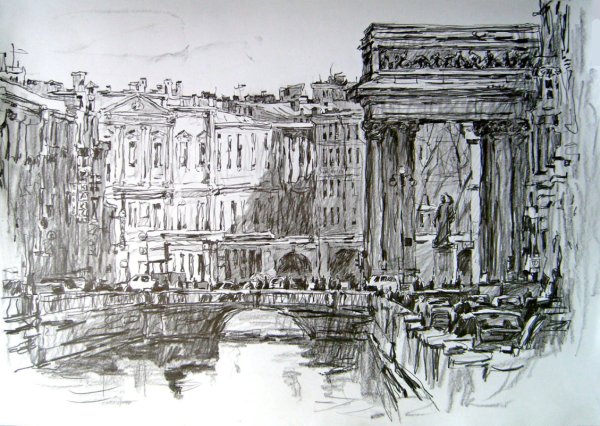 Петербург в графике