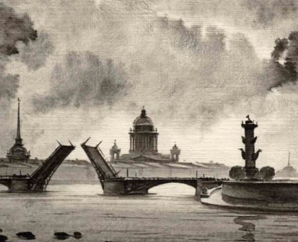 Санкт - Петербург на картинах Олега Ильдюкова