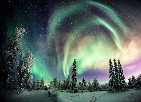 Сполох Северное сияние