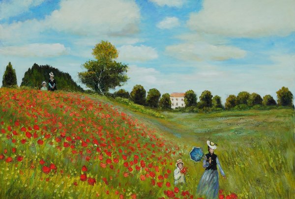 Клод Моне маки 1873