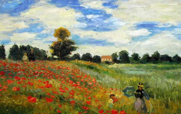 Клод Моне маки 1873