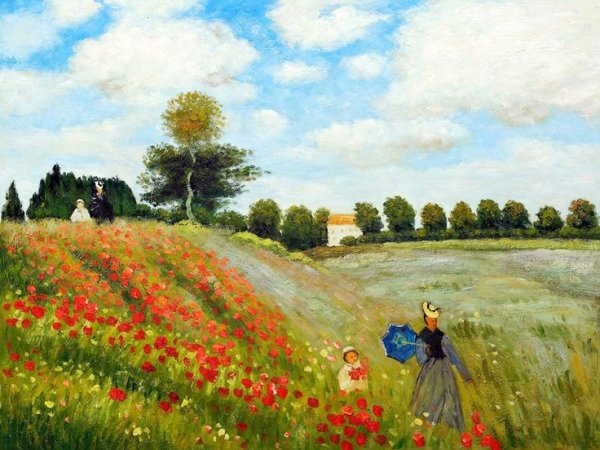 Клод Моне маки в Аржантее