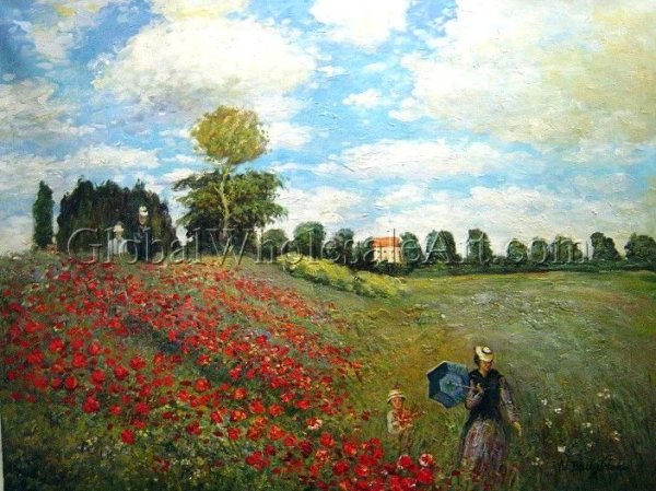 Клод Моне маки в Аржантее