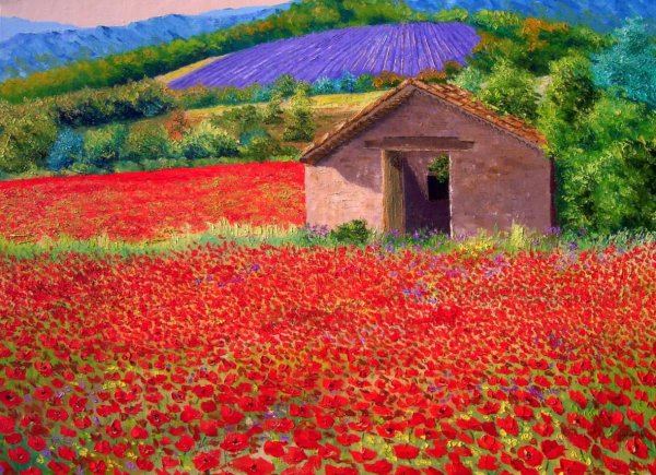 Художник Жан Марк Жаньячик